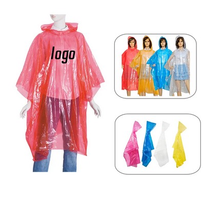 Disposable Rain Ponchos