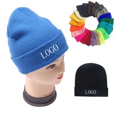 Kids Knitted Beanie Hat (10.24"x6.89")