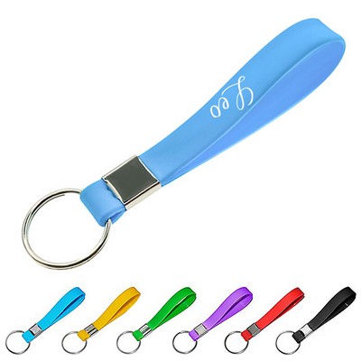 Silicone Bracelet Keychain