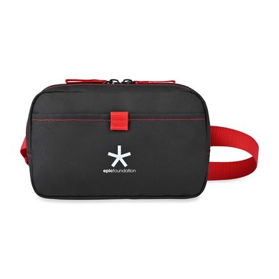 Repeat Recycled Poly Waist Pack - Red
