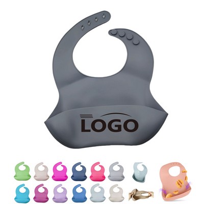 Silicone Waterproof Baby Bibs