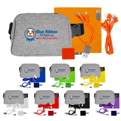 Recycled Fanny Pack Ultimate Travel Set