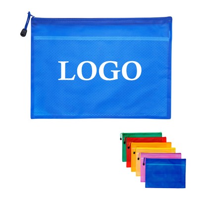 A4 Zipper File Bags
