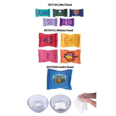 Plant Fiber Disposable Compress Towel - 12 x 9