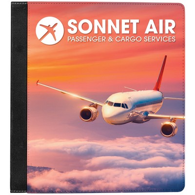 10.5" x 11.5" Subli-Tru 3 Ring Binder with 1" Slant Rings