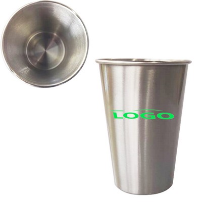 12OZ 304 Stainless Steel Camping Beer Mug