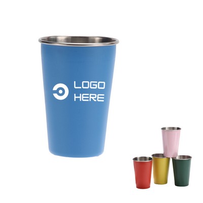 304 Stainless Steel Beer And Cold Drink Pint Cup