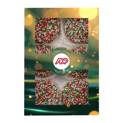 Luxury Chocolate Oreo® Gift Sets - 6 Piece - Holiday Nonpareils