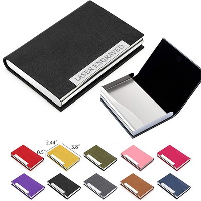 Engraved Business Card Case