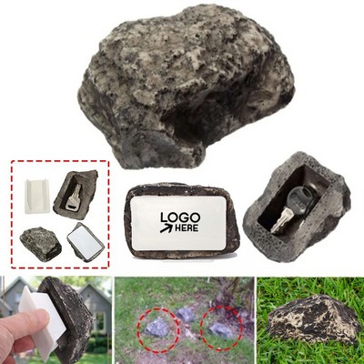 Realistic Outdoor Rock Key Holder