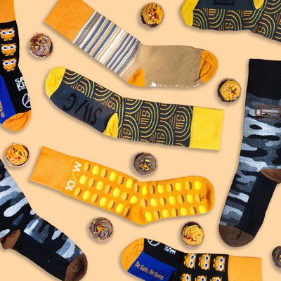 Patterned Halloween Socks - Spooky Styles for Trick-or-Treating - American Made