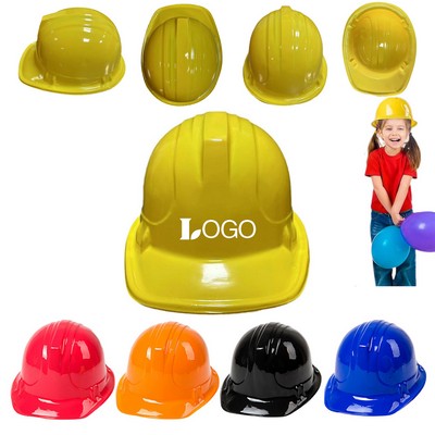 Plastic Kids Party Construction Hard Hat