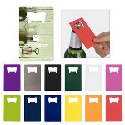 Credit Card Size Bottle Opener