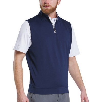 FootJoy Approach Quarter-Zip Pullover Vest (Gathered Waist)