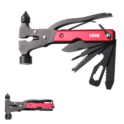 Multi Functional Emergency Hammer Tool Kit For Safety Survival