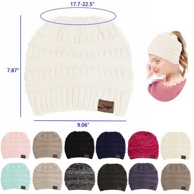 Beanie Tail Women Hat