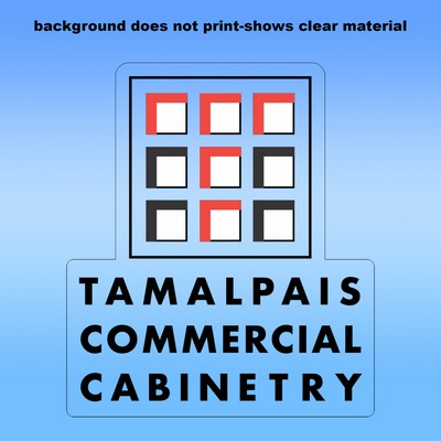 Clear Static Cling - 2X5