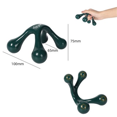 Shoulder Neck And Back Massage Handheld Four-point Massager