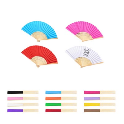 Handheld Folding Paper Fans