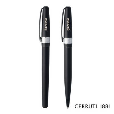 Cerruti 1881® Canal Ballpoint Pen & Rollerball Pen Gift Set