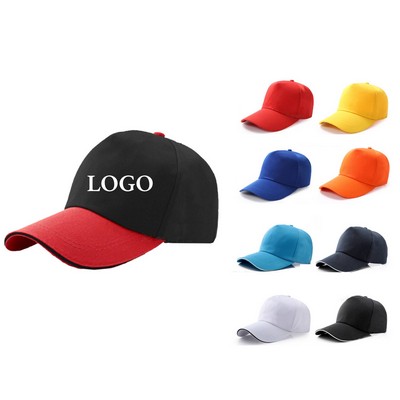 Baseball Cap with Adjustable Snapback