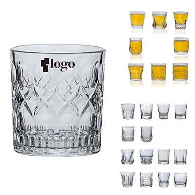 5 OZ Extra Thick Tempered Octagonal Glass