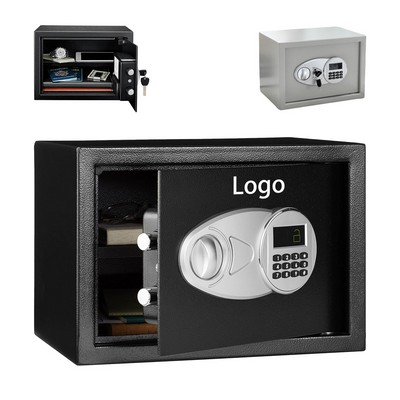 Steel Security Safe And Lock Box With Electronic Keypad