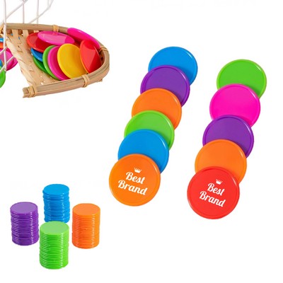 Plastic Round Tokens