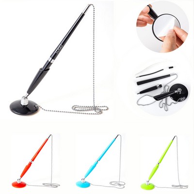 Business Counter Pen Set with Ball Chain