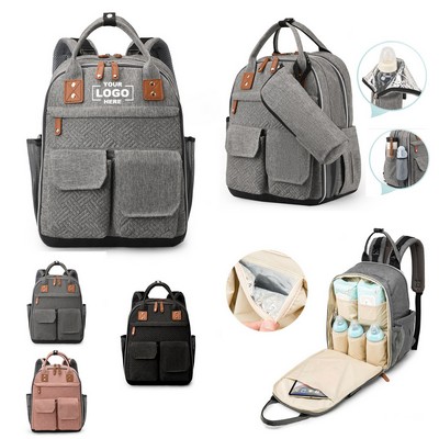 Spacious Diaper Bag Backpack.