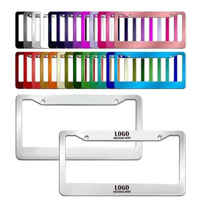 Metal Car Plate License Frame Cover
