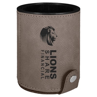 Leatherette Dice Cup with 5 Dice