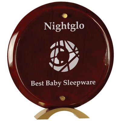 Rosewood Piano Finish Floating Acrylic Standup