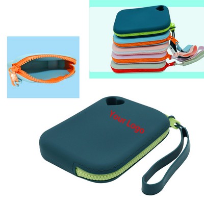 Silicone Coin Key Card Holder Wallet