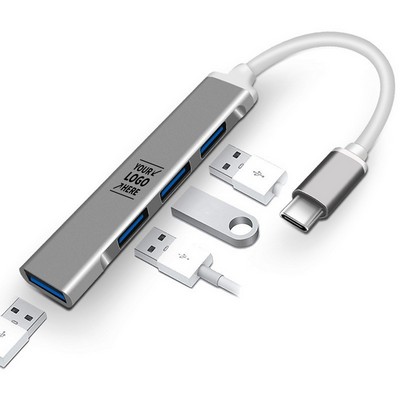 USB C to USB Hub 4 Ports