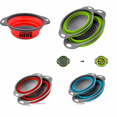 Kitchen Square Collapsible Washing Drain Basket