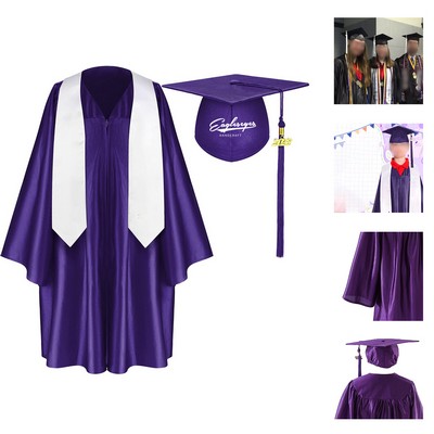 Kid Graduation Cap / Gown/ Tassel Set