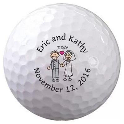 Wedding Custom Logo Golf Balls