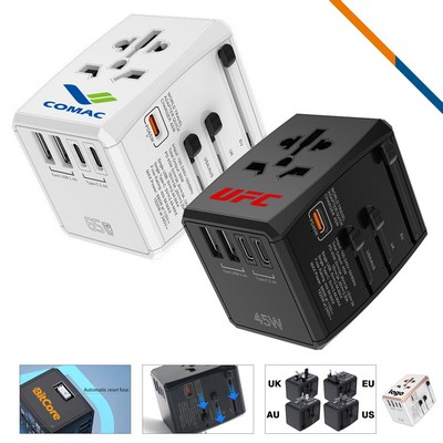 Plugez Fast Charging Universal Adapter