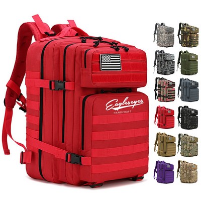 Tactical Military Backpack with Multi-Layer Compartment