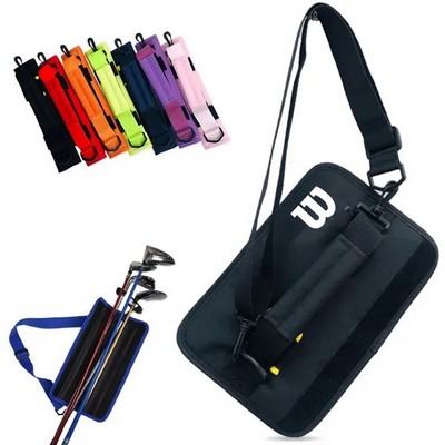 Portable Golf Club Carry Bag with Adjustable Strap