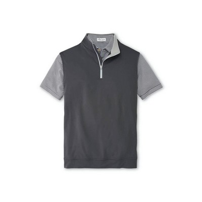 Peter Millar Men's Galway Performance Quarter-Zip Vest