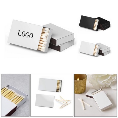 Custom White Tip Match Boxes