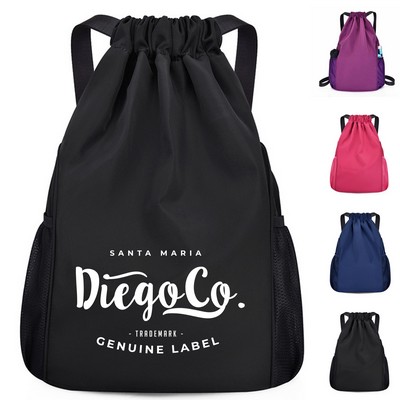 Oxford Drawstring Sport Backpack