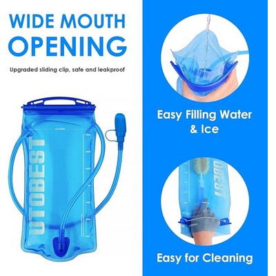 1.5L Water Bladder Hydration Bladder For Hiking Backpack
