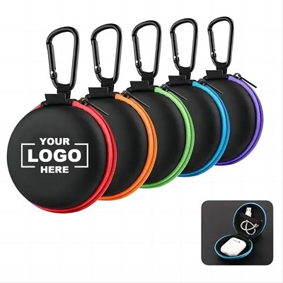 Earphone Carry Case Earbud Travel Carrying.