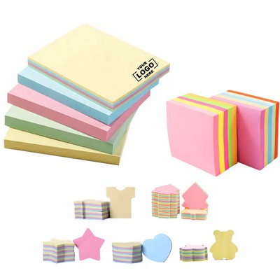 Sticky Notes with a Mix of Bright Colors