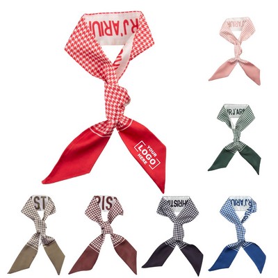 Trendy Scarf - Versatile Long Silk Ribbon