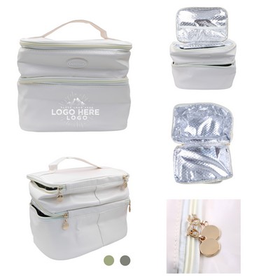Double Layer Lunch Bag