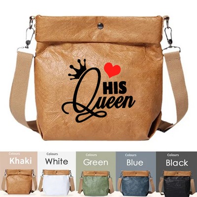Eco-friendly Paper Crossbody Bag